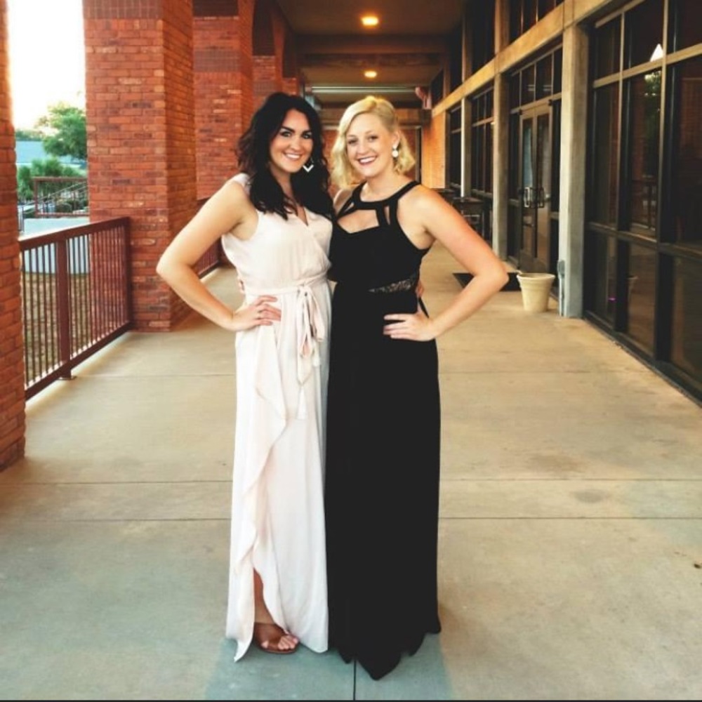 Black formal dress